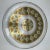 Culver Gold and Emerald Green Bowl and Platter - Set of 2 For Sale - Image 9 of 13