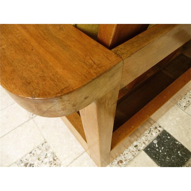 Cubist Art Deco Velvet Club Chair, 1920s For Sale - Image 15 of 18