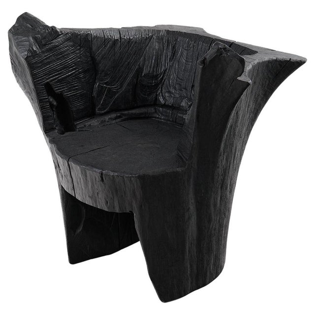 Brutalist Sculptural Armchair by Logniture For Sale - Image 18 of 18