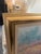 Gold Late 20th Century Framed Impressionist Landscape Painting For Sale - Image 8 of 8