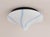 Metal Mid Century Modern Flush Mount or Wall Sconce in the Style of Massimo Vignelli For Sale - Image 7 of 8