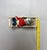 1940s Vintage German Putz Santa in Snowy Sleigh With Bottle Brush Tree For Sale - Image 14 of 15