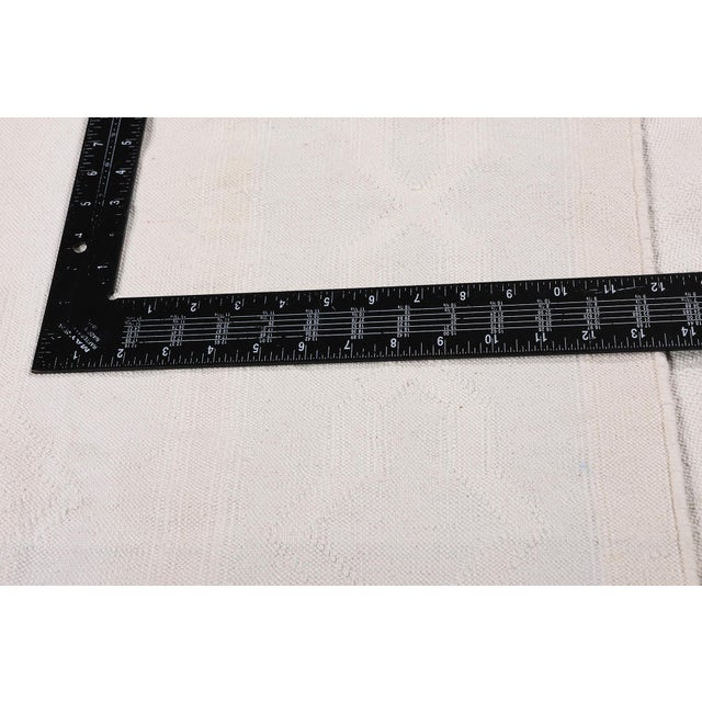 Textile Vintage Indian Dhurrie Rug, 08'05 X 11'08 For Sale - Image 7 of 10