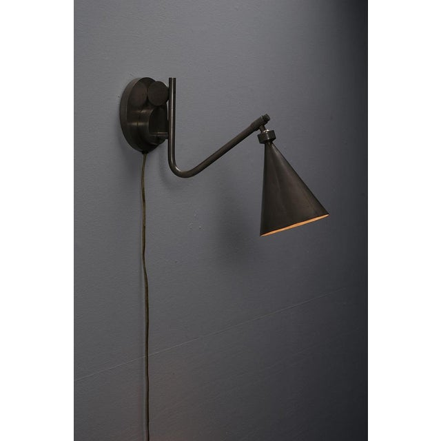 Metal Art Deco Table Lamp, The Netherlands, 1930s For Sale - Image 7 of 18
