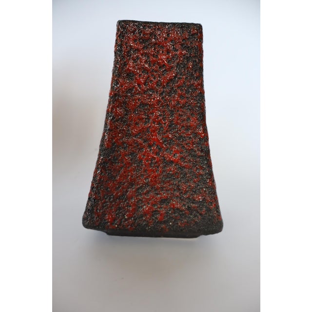 Fohr Lava Ceramic Vase, Set of 3 For Sale - Image 6 of 10
