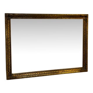 Rectangular Giltwood Frame Wall Mirror For Sale