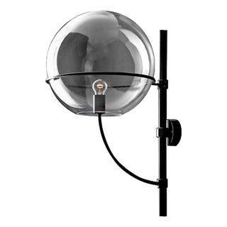 Lyndon Outdoor Wall Lamp with Glass by Vico Magistretti for Oluce For Sale