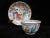 Chinese Porcelain Famille Rose Figural Tea Cup Bowl and Saucer Set For Sale - Image 10 of 10