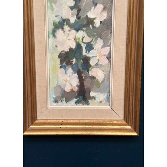 Richard Ingelsson, Still Life with Flowers, 1960s, Oil on Panel, Framed For Sale - Image 4 of 16