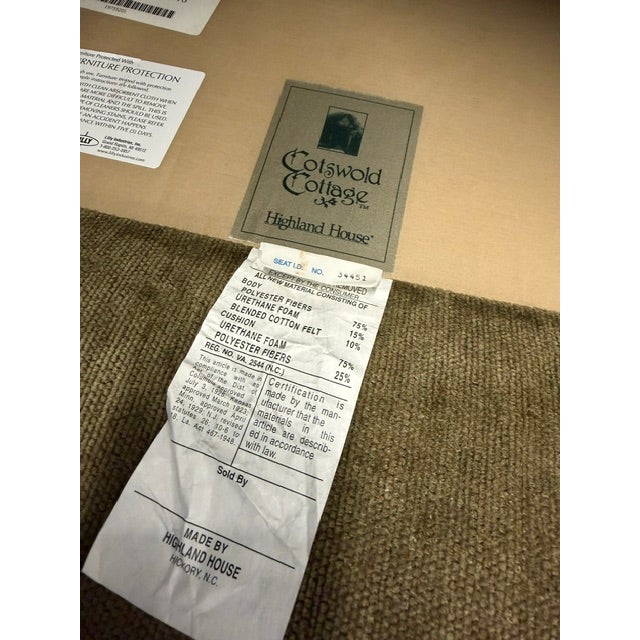 Highland House Highland House Upholstered Chair For Sale - Image 4 of 5