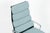 Pair of Eames Soft Pad Recliners for Herman Miller, Blue Gray Aluminum Group Lounge Chairs For Sale - Image 13 of 17