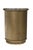 Mid 20th Century Mid 20th Century Hollywood Regency Gold Tone Metal Mesh Trashcan For Sale - Image 5 of 12