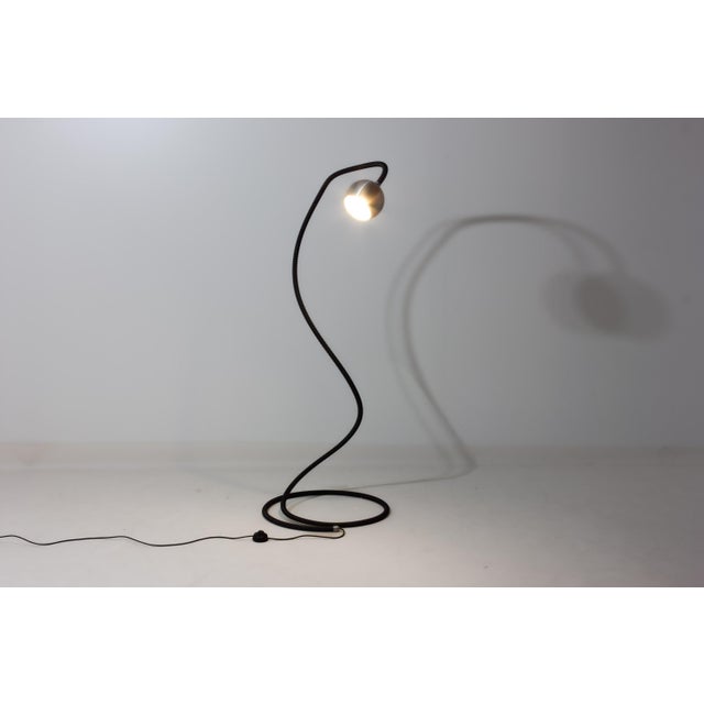 Vintage Serpente Floor Lamp by Valenti, Italy, 1970s For Sale - Image 11 of 11