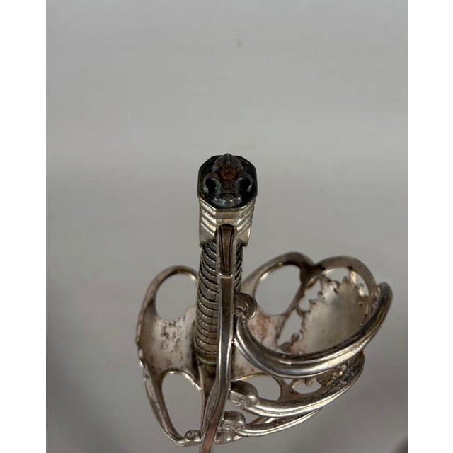 Sabre of the 2nd Company of Musketeers "Black" of the King's Household, Model 1814 Louis XVIII For Sale - Image 10 of 12