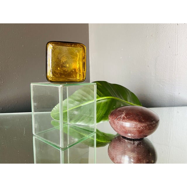 Mid-Century, Traditional Style Jasper Carved Stone Box For Sale In Cincinnati - Image 6 of 10