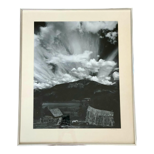 1976 Original Signed Bob Werling "Thunderstorm Canada" Silver Gelatin Photograph