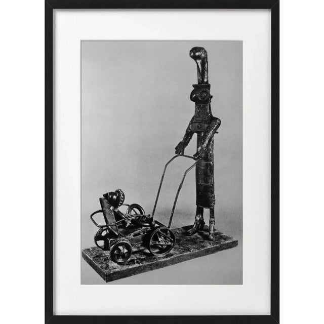 2020s 'Picasso's Sculptures' Contemporary Black and White Gallery Wall of Photographs, Framed - Set of 21 For Sale - Image 5 of 11