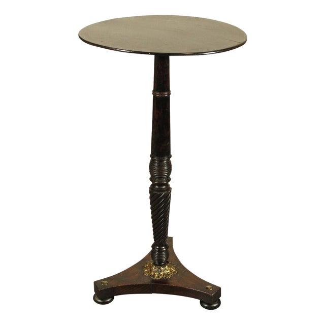 19th-C. Continental Candle Stand For Sale