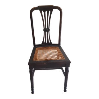 Early 20th Century Vintage Brown Chair For Sale