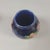 Vintage Walter Moorcroft Clematis Cobalt Blue Tubelined Art Pottery Vase, England For Sale In Raleigh - Image 6 of 8