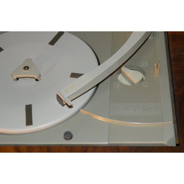 Model WR 718 Turntable Radio in Wood and Bakelite from Watt Radio, Italy, 1960s For Sale - Image 10 of 13