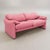 Mid-Century Modern Maralunga Two-Seat Sofa by Vico Magistretti for Cassina For Sale - Image 3 of 6