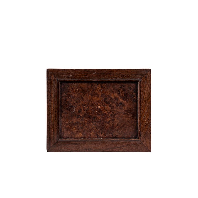 Antique Chinese Rosewood Nesting Tables With Traditional Horse Hoof Feet For Sale - Image 11 of 14