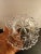 1980s Merry Christmas Crystal Votive Candle Holder With Wreath Rim For Sale - Image 4 of 6
