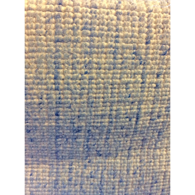 Textile Minimalist Modern Tibetan Rug in Viscose – Blue & Lavender, by Doris Leslie Blau For Sale - Image 7 of 7