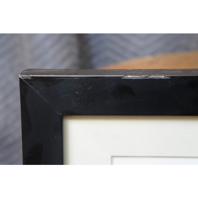 John Palmer Inconspicuous Construction III Modern Geometric Giclee Art Print 30", Framed For Sale - Image 9 of 12