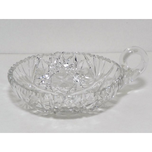 Late 19th Century Antique American Brilliant Cut Glass Lead Crystal