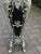 1980 Italian Baroque Black Silver Pedestal For Sale - Image 9 of 13