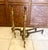 22” tall This striking pair of vintage andirons (also known as firedogs) blends classic design with sturdy functionality....