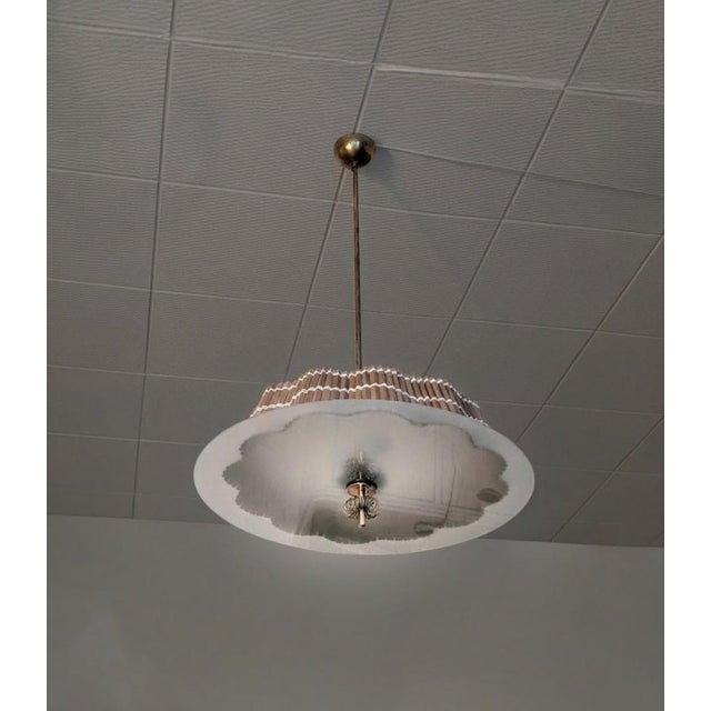 Wood Pendant Light by Paavo Tynell for Idman Oy, Finland, 1950s For Sale - Image 7 of 18