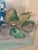 1952 Floral Still Life Watercolor by Nita Bradley – Framed For Sale - Image 11 of 12