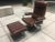 Scandinavian Modern Lounge Chair From ChairWorks With Stressless Footstool - a Set For Sale - Image 13 of 13