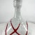 Ceramic Vintage Studio Pottery Vase, Abstract Red Calligraphy, 1970s Mid-Century For Sale - Image 7 of 12