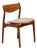 Danish Teak Chair by P. E. Jørgensen for Farsø Stolefabrik, 1960s For Sale