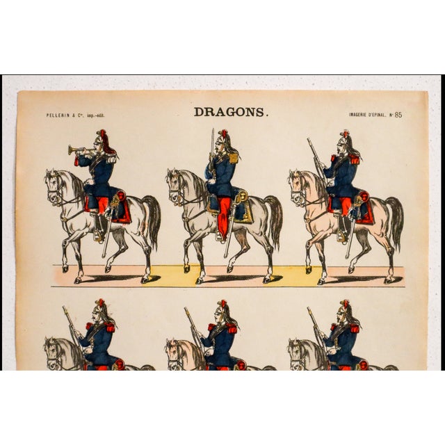 Date: 1880s-1890s Size: 11.5 x 15.5 inches Printer: Pellerin et cie. About this poster: Imagerie d'Épinal was a print...