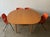 1960s Mid-Century Extending Dining Table in Teak Grain and Formica from Schreiber, 1960s For Sale - Image 5 of 11