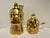 Wood Vintage Japanese Takasago “Jotomba” Happy Couple Figurines in Lacquer Display For Sale - Image 7 of 10