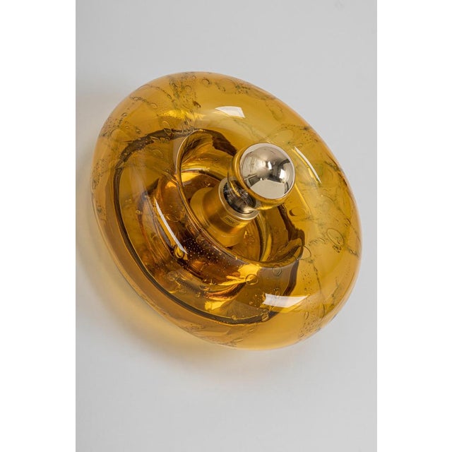 Smoked Glass Wall Light by Doria, Germany, 1960s For Sale - Image 4 of 11