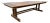 Farmhouse Reclaimed Wood Trestle Table With Breadboard - 108" For Sale