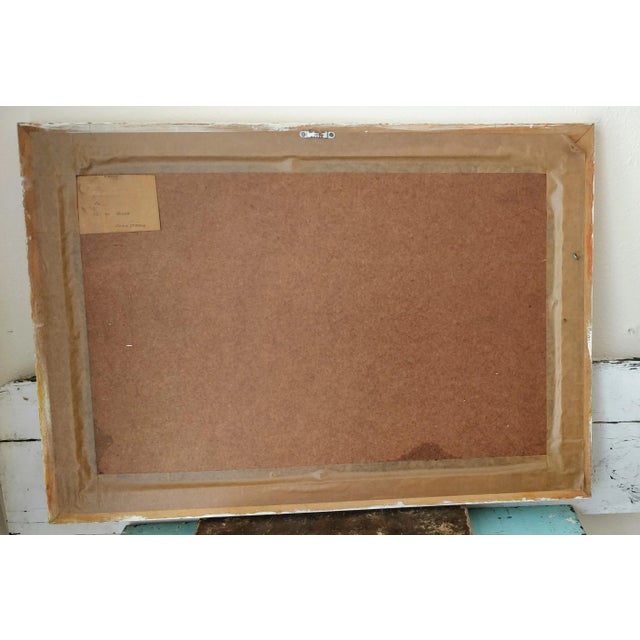 Vintage Derbyshire England Signed Painting by John Straw Tissington Pond For Sale In Fayetteville, AR - Image 6 of 11