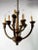 Eight-Light Greco Roman Revival Arts & Crafts Chandelier For Sale In New York - Image 6 of 10