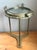Vintage Maritime Brass Porthole Accent Table For Sale - Image 4 of 12