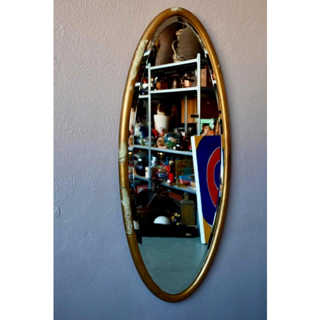 Large Antique Gold Mirror For Sale - Image 9 of 10