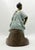 Metal Víctor Gutiérrez Monumental Mexican Bronze Seated Woman Sculpture, 1989 For Sale - Image 7 of 18
