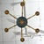 French Vintage Empire Style Arrow Chandelier For Sale - Image 9 of 9