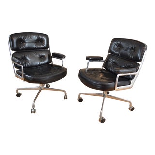 Charles and Ray Eames for Herman Miller Time Life Chairs - A Pair For Sale